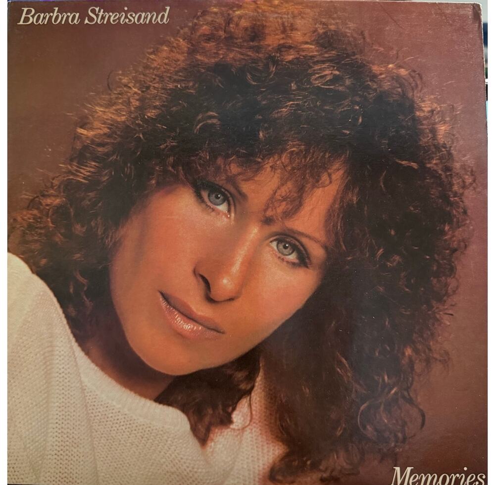 Barbra Streisand Memories LP Vinyl Record, Columbia, Original Photo Inner Sleeve